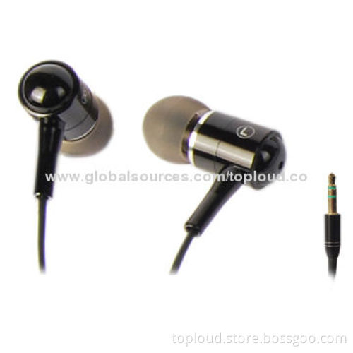 New Model Metal Earphones for iPod with 32 Ohms Impedance